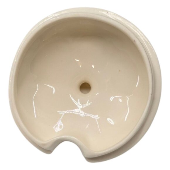 Vtg Aynsley Camellia Lidded Marmalade Jam Jar Cream Gold Trim Embossed 5" - Picture 10 of 10